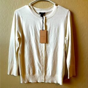 Halogen sweater, Size M, Ivory Cloud. New